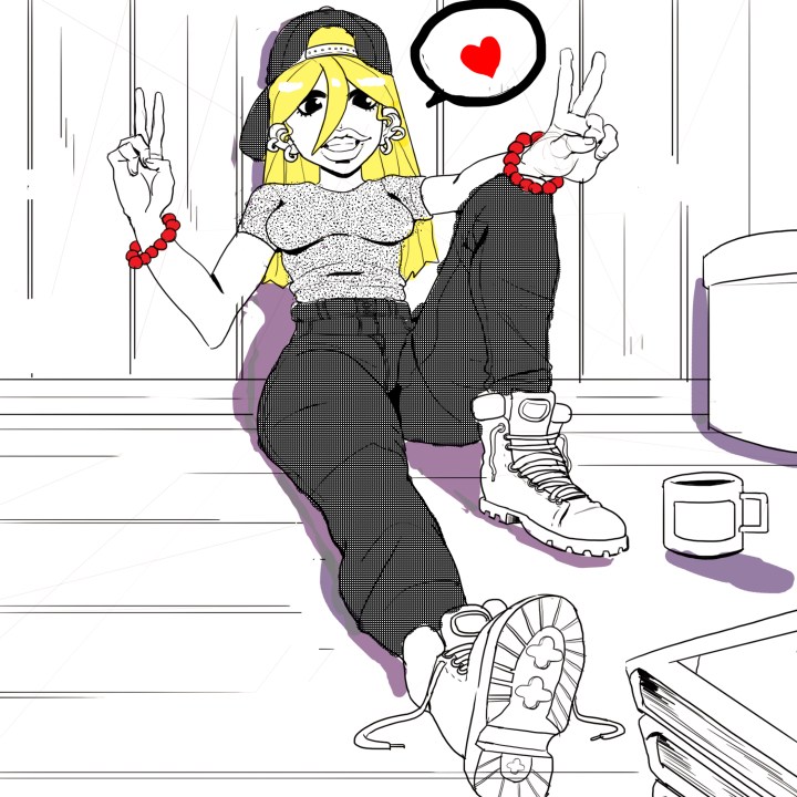 bitches all on my dick